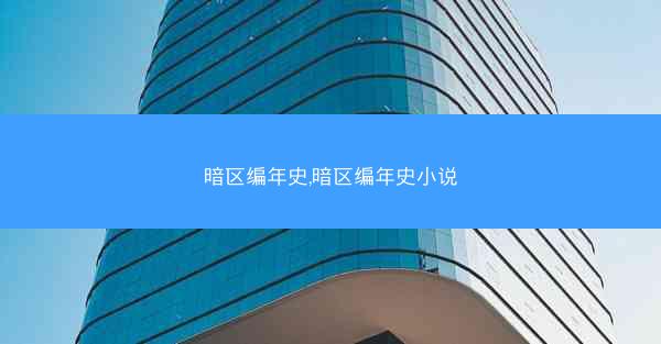 暗区编年史,暗区编年史小说