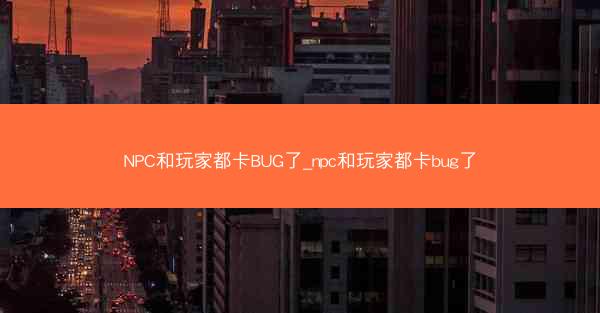 NPC和玩家都卡BUG了_npc和玩家都卡bug了