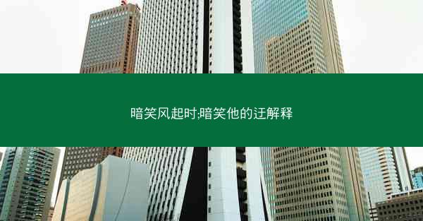 暗笑风起时;暗笑他的迂解释 暗笑风起时;暗笑他的迂解释