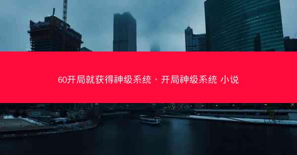 60开局就获得神级系统、开局神级系统 小说