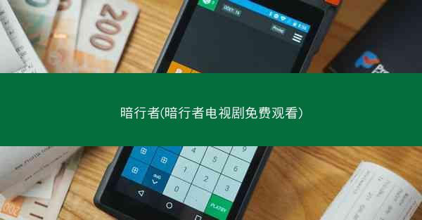 暗行者(暗行者电视剧免费观看)