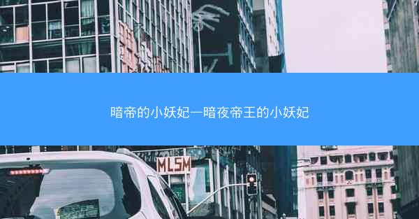 暗帝的小妖妃—暗夜帝王的小妖妃