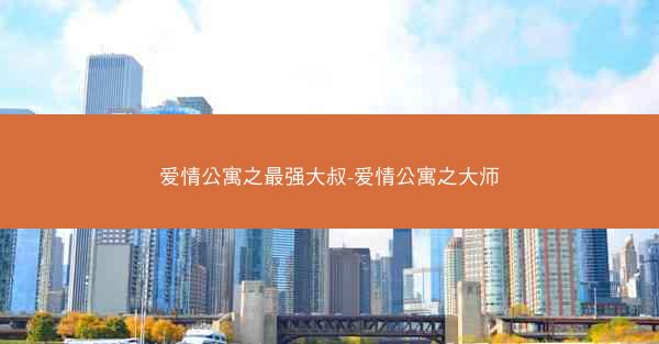 爱情公寓之最强大叔-爱情公寓之大师