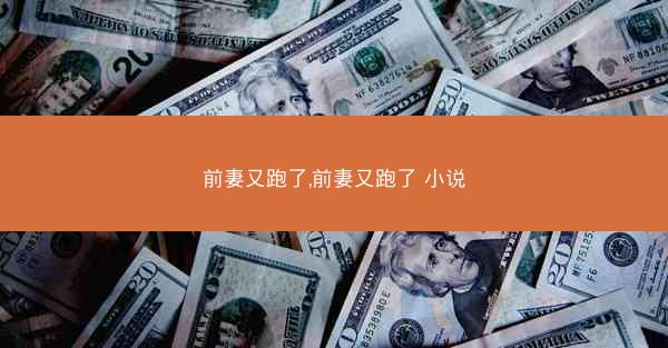 前妻又跑了,前妻又跑了 小说