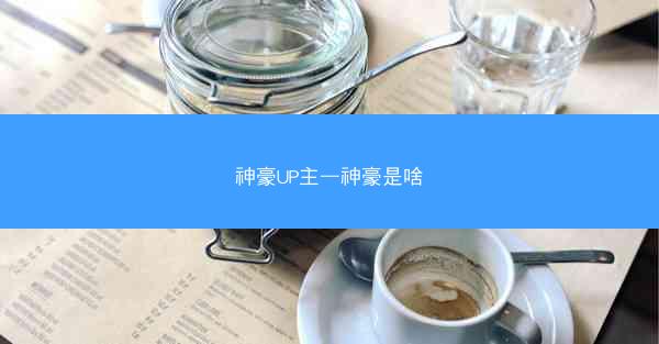 神豪UP主—神豪是啥