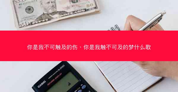 你是我不可触及的伤、你是我触不可及的梦什么歌