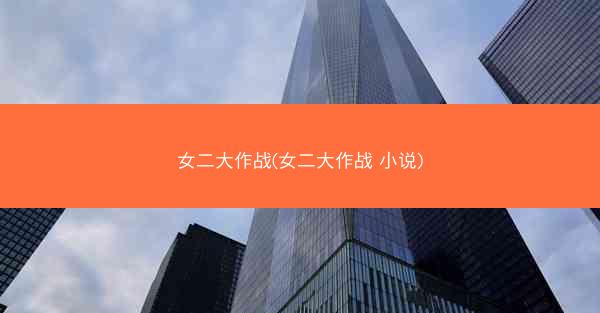 女二大作战(女二大作战 小说)