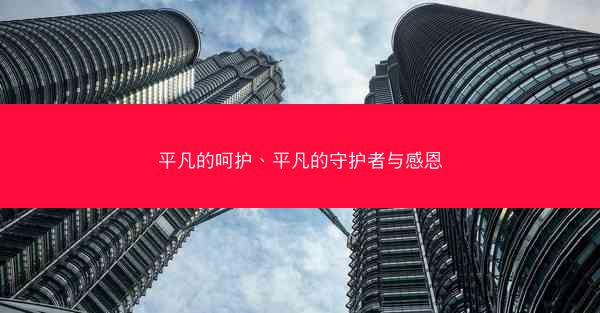 平凡的呵护、平凡的守护者与感恩