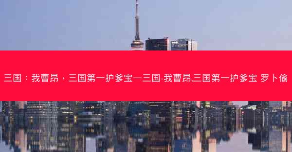 三国：我曹昂，三国第一护爹宝—三国-我曹昂,三国第一护爹宝 罗卜偷