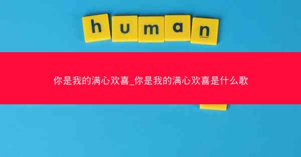 你是我的满心欢喜_你是我的满心欢喜是什么歌