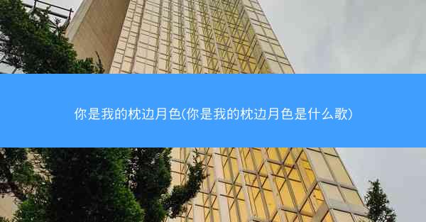 你是我的枕边月色(你是我的枕边月色是什么歌)