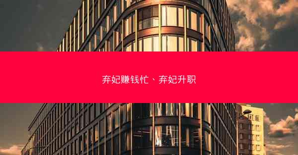 弃妃赚钱忙、弃妃升职