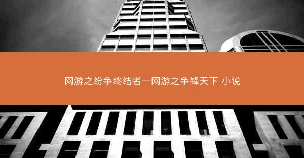 网游之纷争终结者—网游之争锋天下 小说