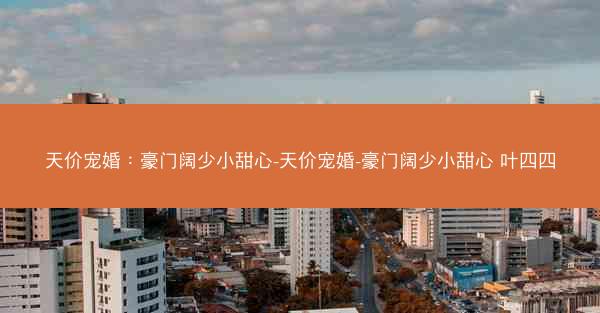 天价宠婚：豪门阔少小甜心-天价宠婚-豪门阔少小甜心 叶四四