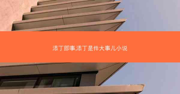 添丁即事,添丁是件大事儿小说