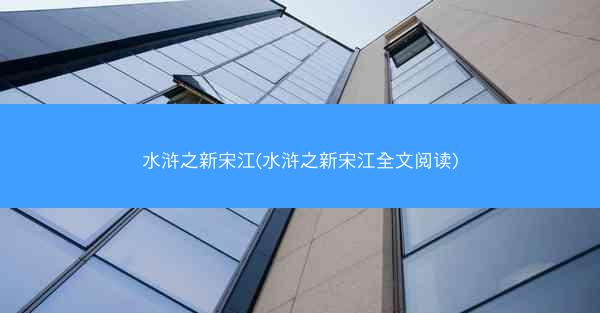 水浒之新宋江(水浒之新宋江全文阅读)