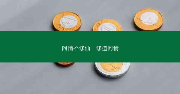 问情不修仙—修道问情