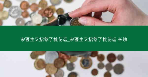 宋医生又招惹了桃花运_宋医生又招惹了桃花运 长烛
