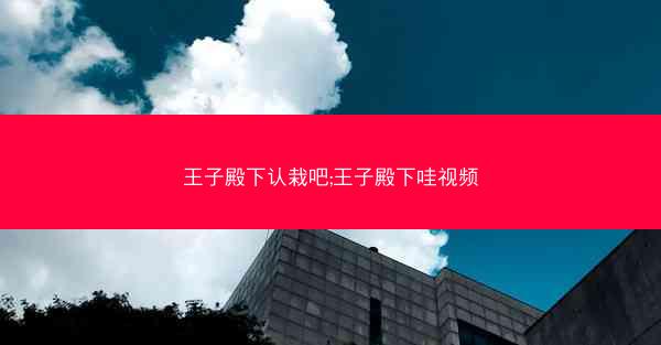 王子殿下认栽吧;王子殿下哇视频