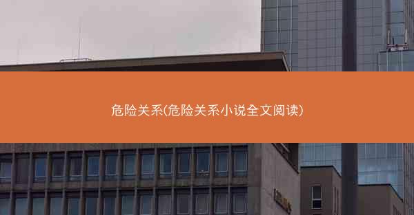 危险关系(危险关系小说全文阅读)