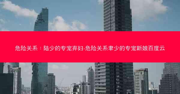 危险关系：陆少的专宠弃妇-危险关系聿少的专宠新娘百度云