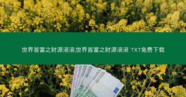 世界首富之财源滚滚,世界首富之财源滚滚 TXT免费下载