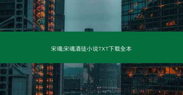 宋魂;宋魂酒徒小说TXT下载全本