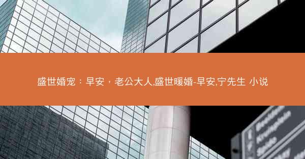 盛世婚宠：早安，老公大人,盛世暖婚-早安,宁先生 小说